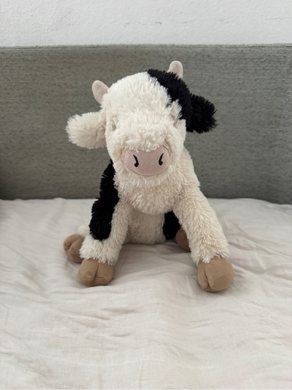 Jellycat Carey Calf Medium Stuffed Animal Retired Sitting Cow